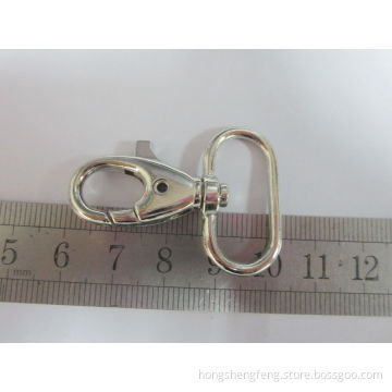 Manufacturer Supply Nickle Color Zinc Alloy Bag Snap Hook